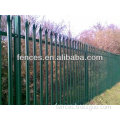 QYM coated white palisade fence